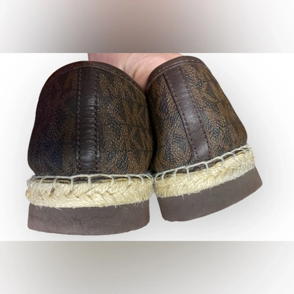 Michael Kors April monogram espadrilles